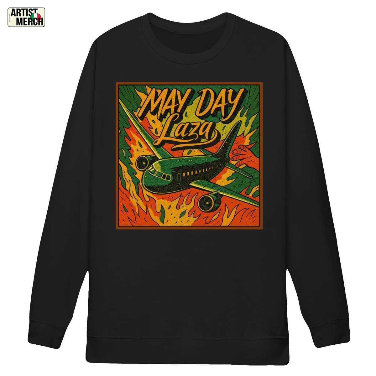 T-Shirt Lazza May Day: Maglietta Rap Italiano Ufficiale Stile Vintage 2 T-Shirt Lazza May Day: Maglietta Rap Italiano Ufficiale Stile Vintage - Image 2