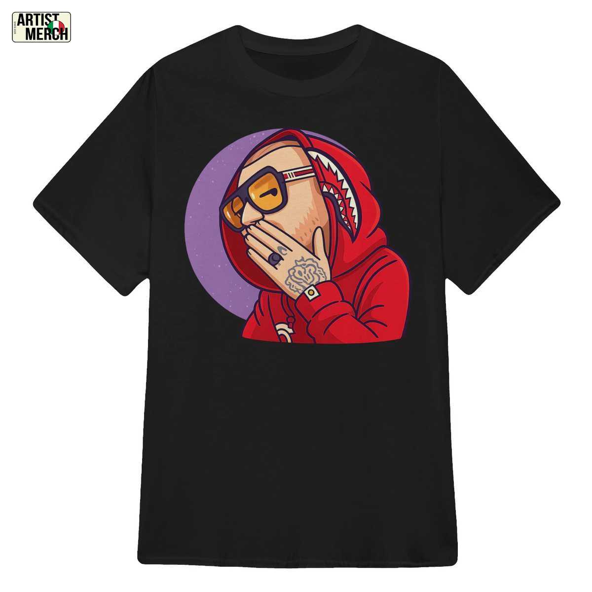 T-Shirt Lazza Nessuno Cartoon | Abbigliamento Ufficiale Rap & Trap Italiano 1 T-Shirt Lazza Nessuno Cartoon | Abbigliamento Ufficiale Rap & Trap Italiano