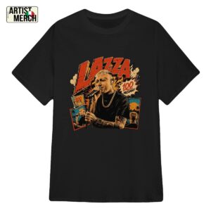 T-Shirt Lazza 100 Messaggi Vintage: Esclusivo Merchandising Ufficiale