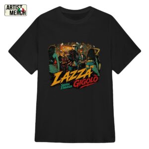 Maglietta Lazza e Sfera Ebbasta Gigolò - T-Shirt Urban Streetwear Esclusiva