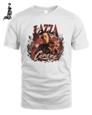 Abbigliamento fan Lazza Cenere fiamme