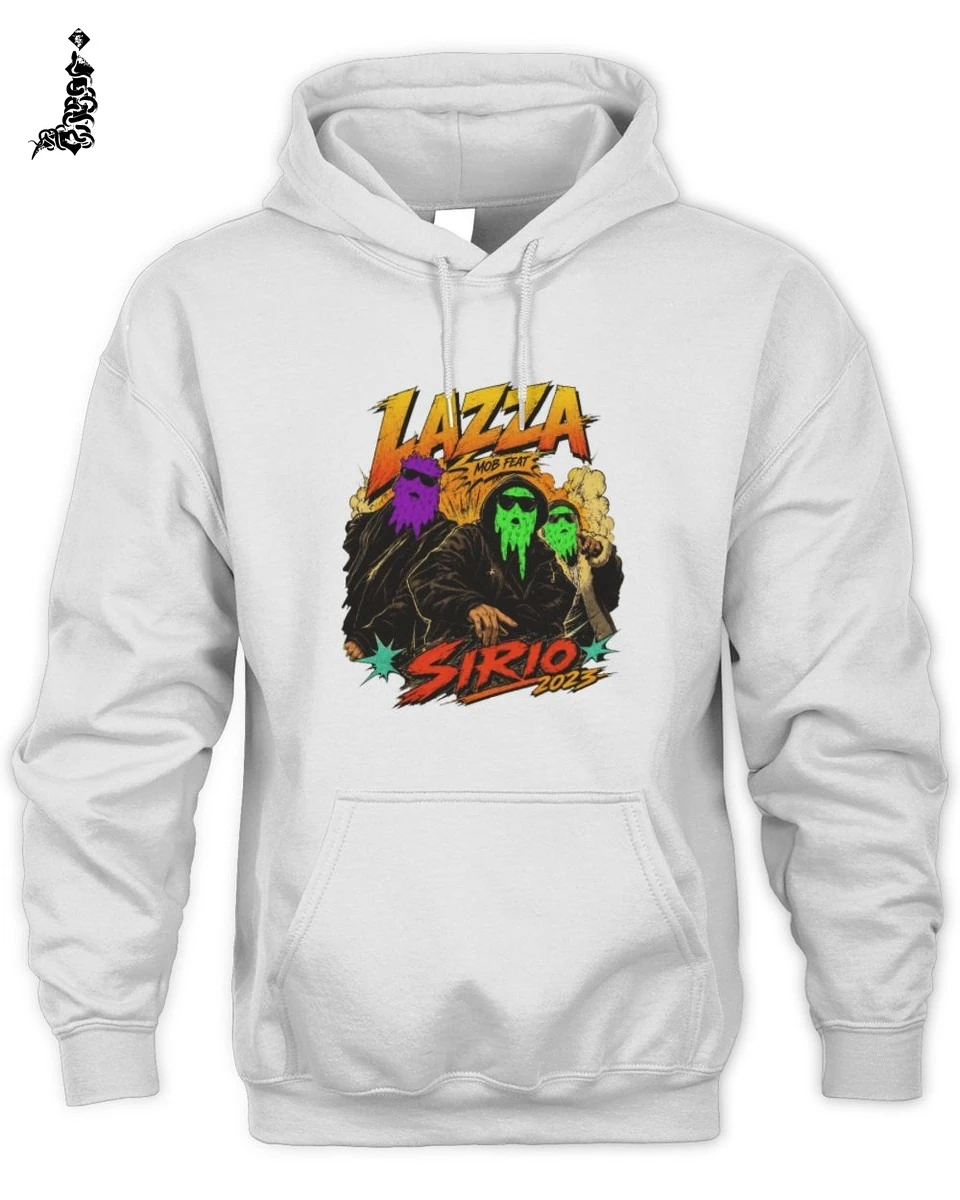 T-Shirt Lazza Merch Unisex Grafica Retrò Slime Verde Sirio 2 Lazza Rap Merch